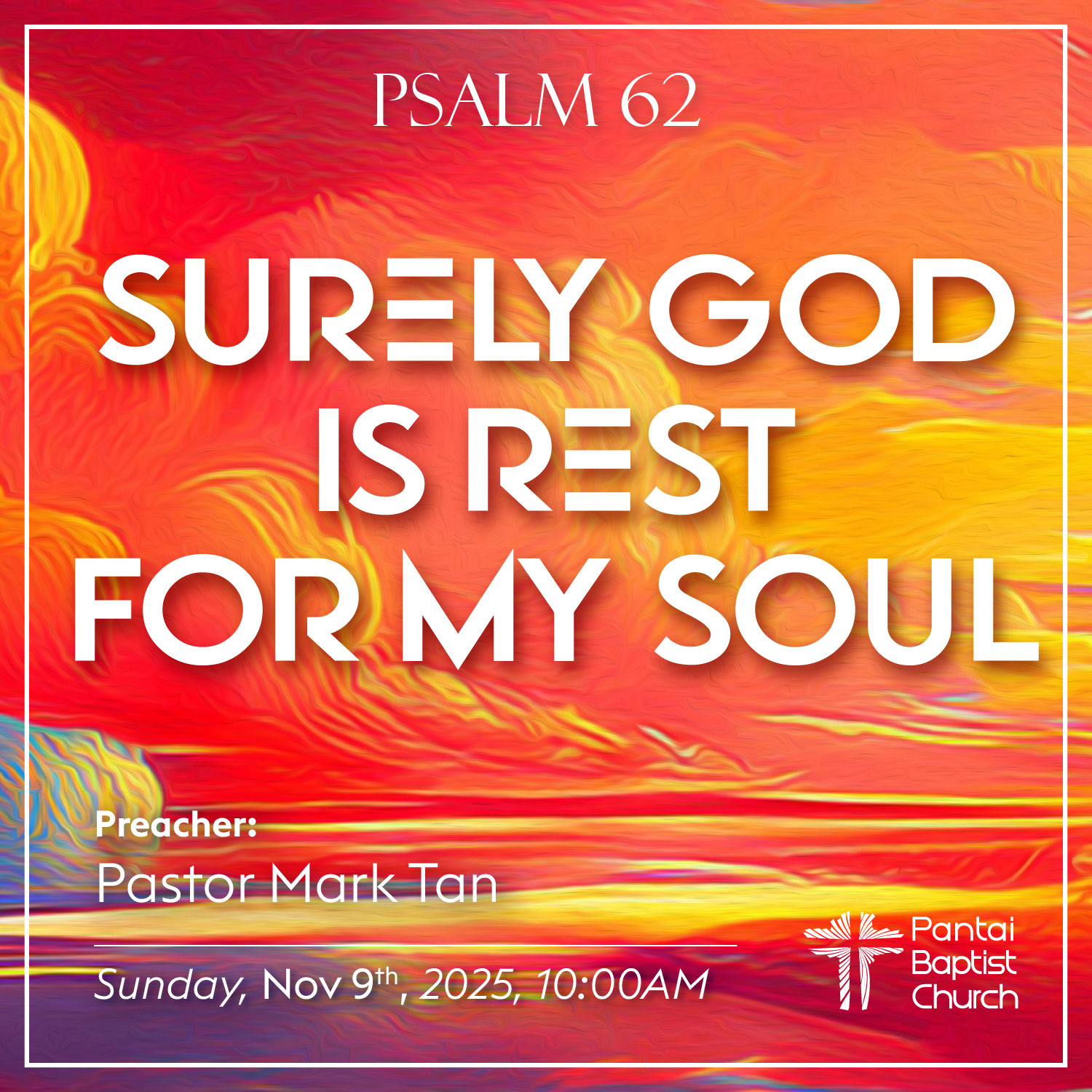 surely god is rest for my soul Nov 9