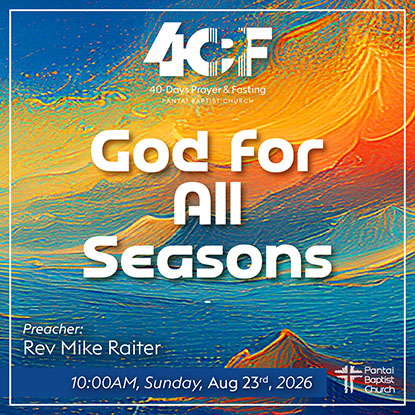 Sermons 23 AUG 26