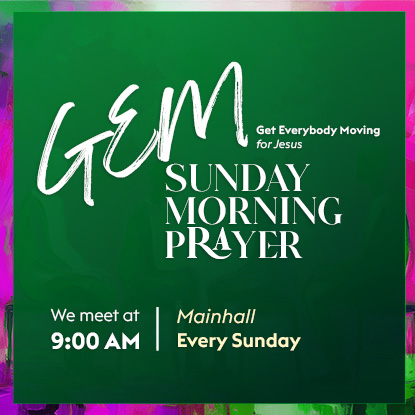 GEM Sunday Morning Prayer i